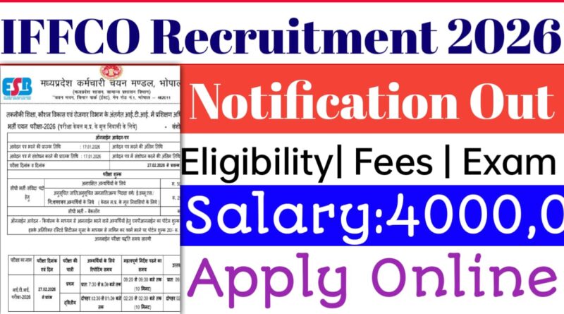 IFFCO Phulpur Apprentice Recruitment 2026